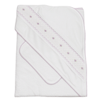 Set de Toalla Blanca alita - Smock Lila