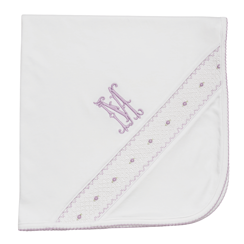 Manta Blanca alita Smock Lila