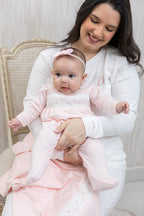 Set Pijama Mamá Puntos Rosados