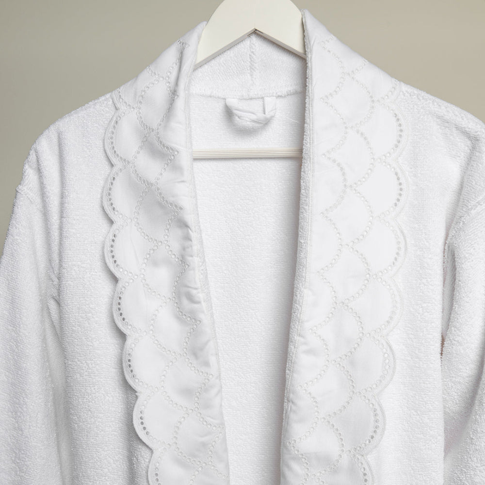 Angelica Bathrobe - White