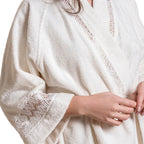 Dalian Bathrobe - Cream