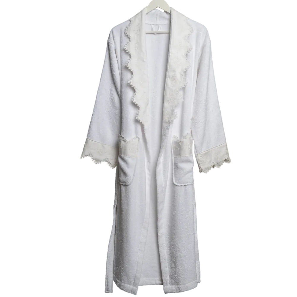 Lina Bathrobe - White