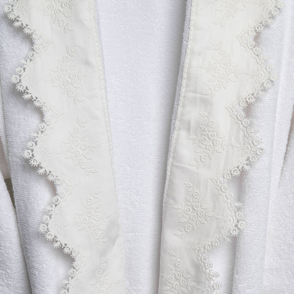 Lina Bathrobe - White