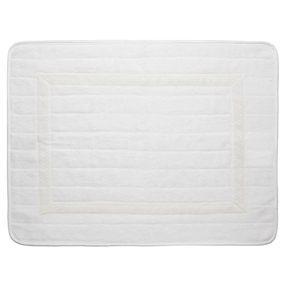 Paris Bath Mat - White
