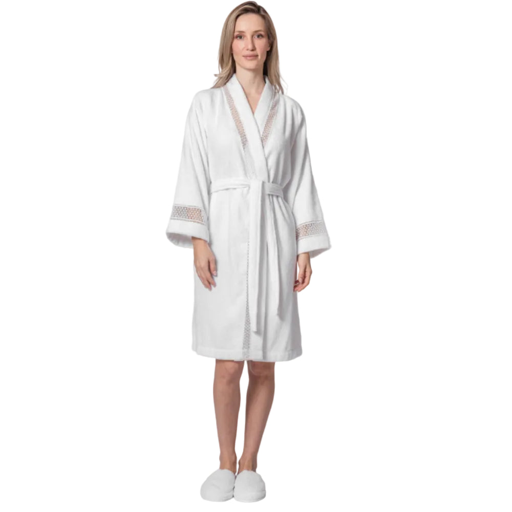 Paris Bathrobe - White