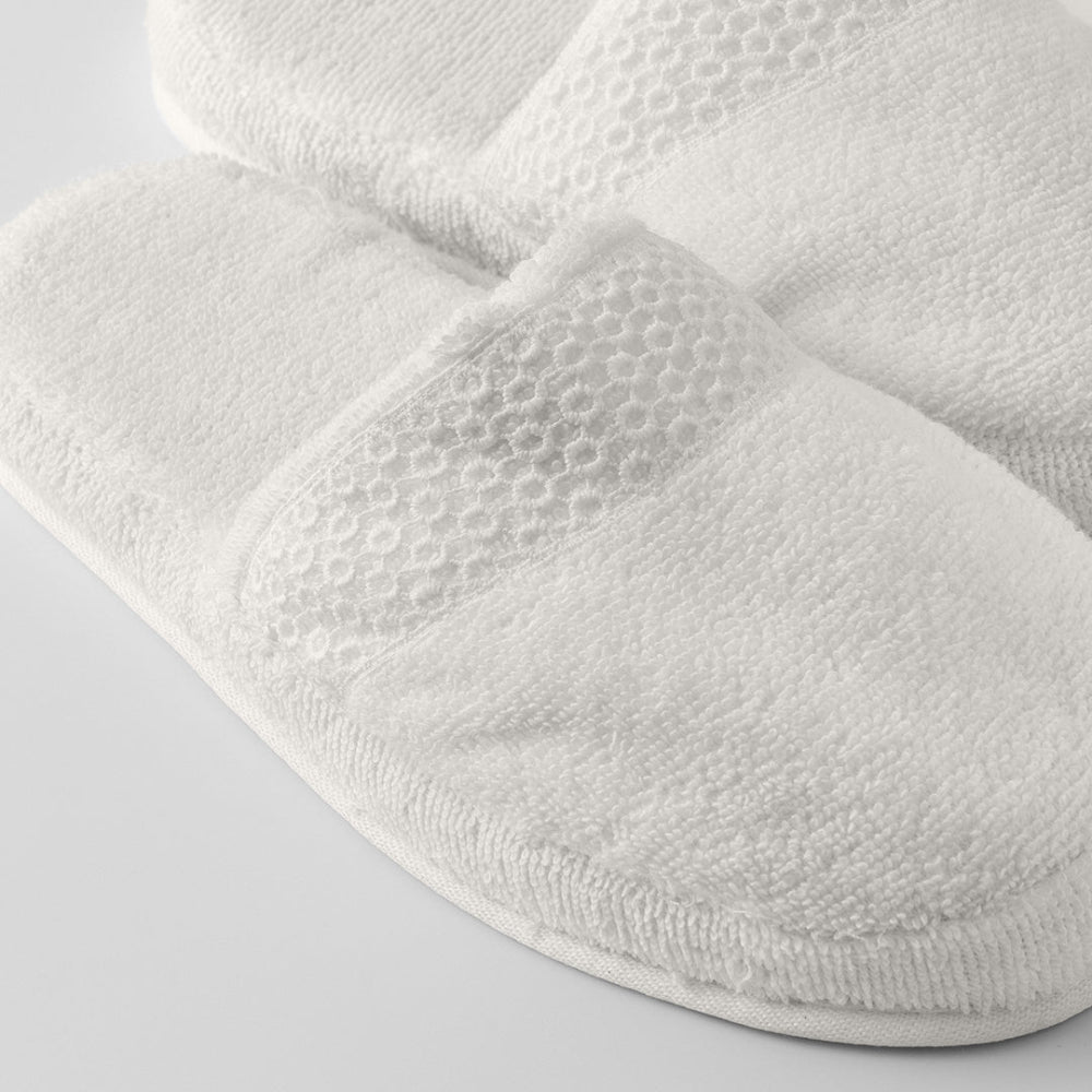 Paris Slippers - White