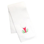 Single Burp Cloth Pink Golf