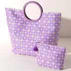 Daisy Tote - Lilac