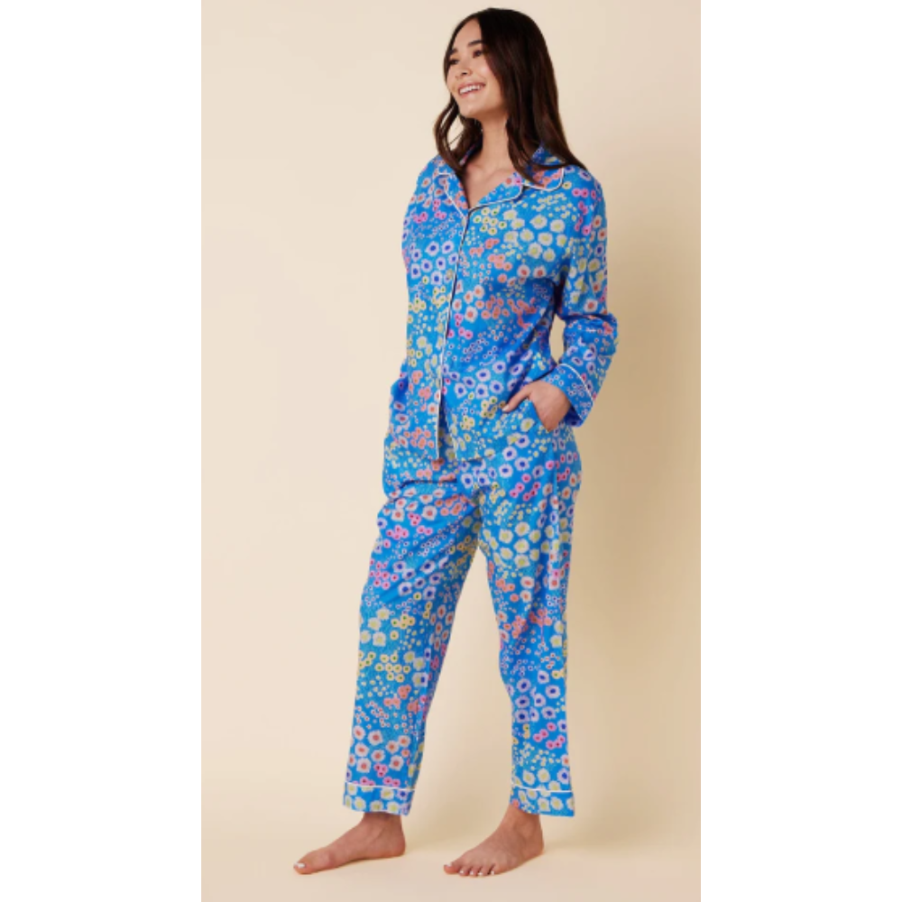 Ceruleam Floral Luxe Pima Pajama