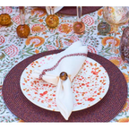 Napkin Ring Mineral Brown - Set of 4