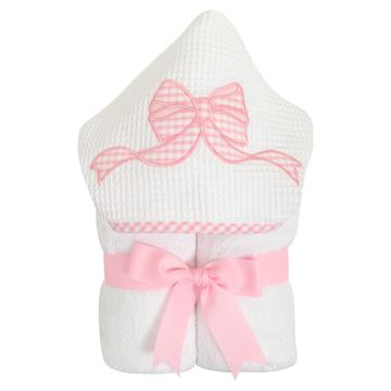 Everykid Towel Pink Bow | Toallas | Panderetta Bordados