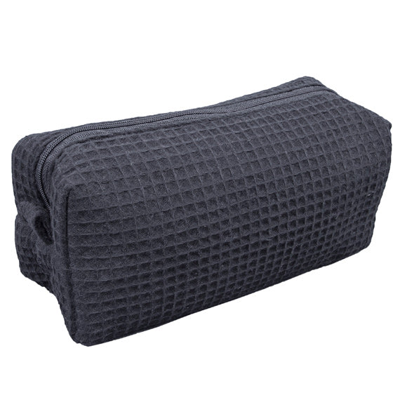 Small Waffle Weave Cosmetic Bag | Neceseres | Panderetta Bordados