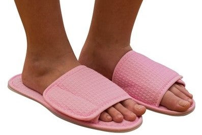 Waffle Slippers Pink