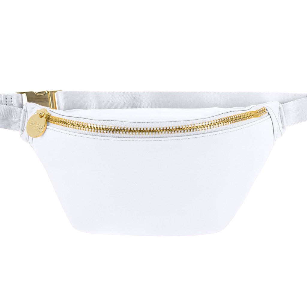 Classic  Fanny Pack (Nylon) - Blanc