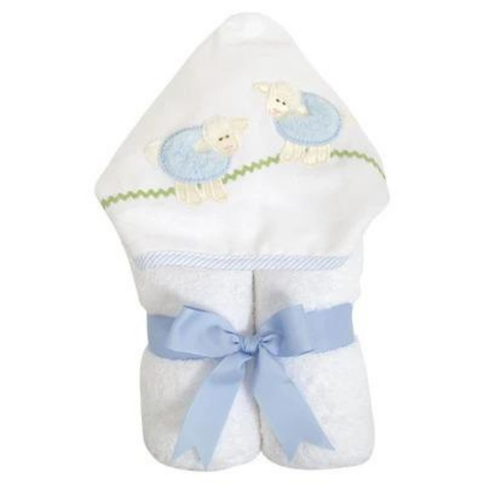 Everykid Towel Blue Lamb
