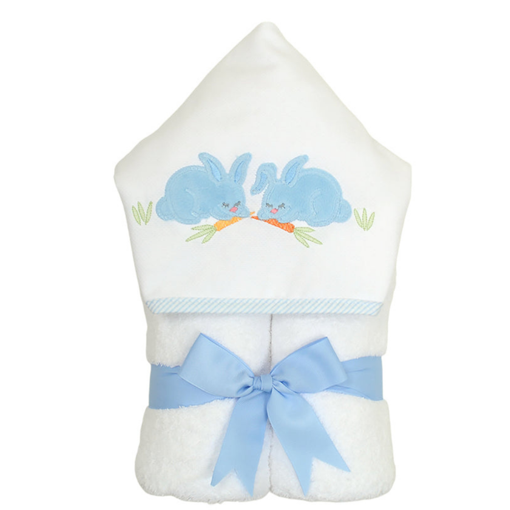 Everykid Towel Blue Bunny