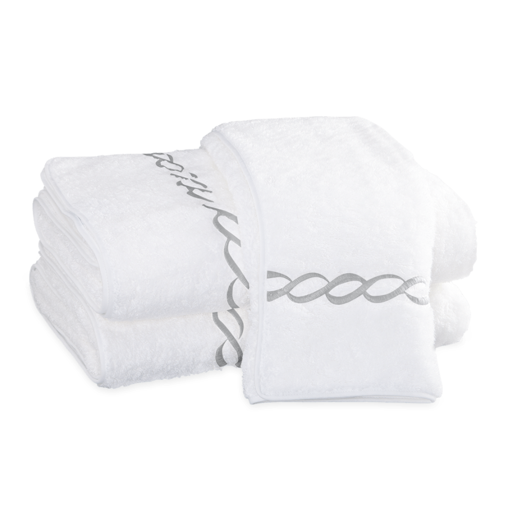 Classic Chain Towel - Silver