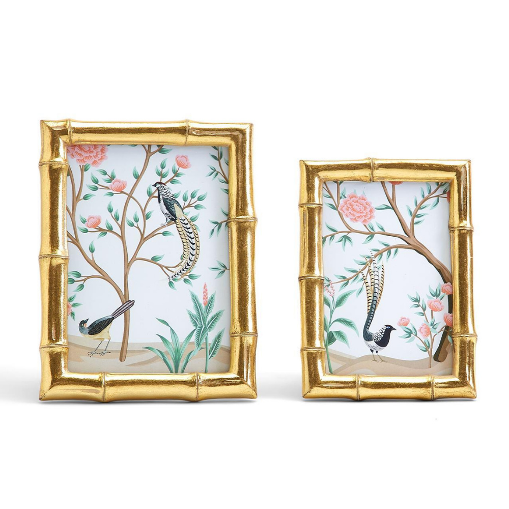 Set of 2 Faux Bamboo Photo Frame