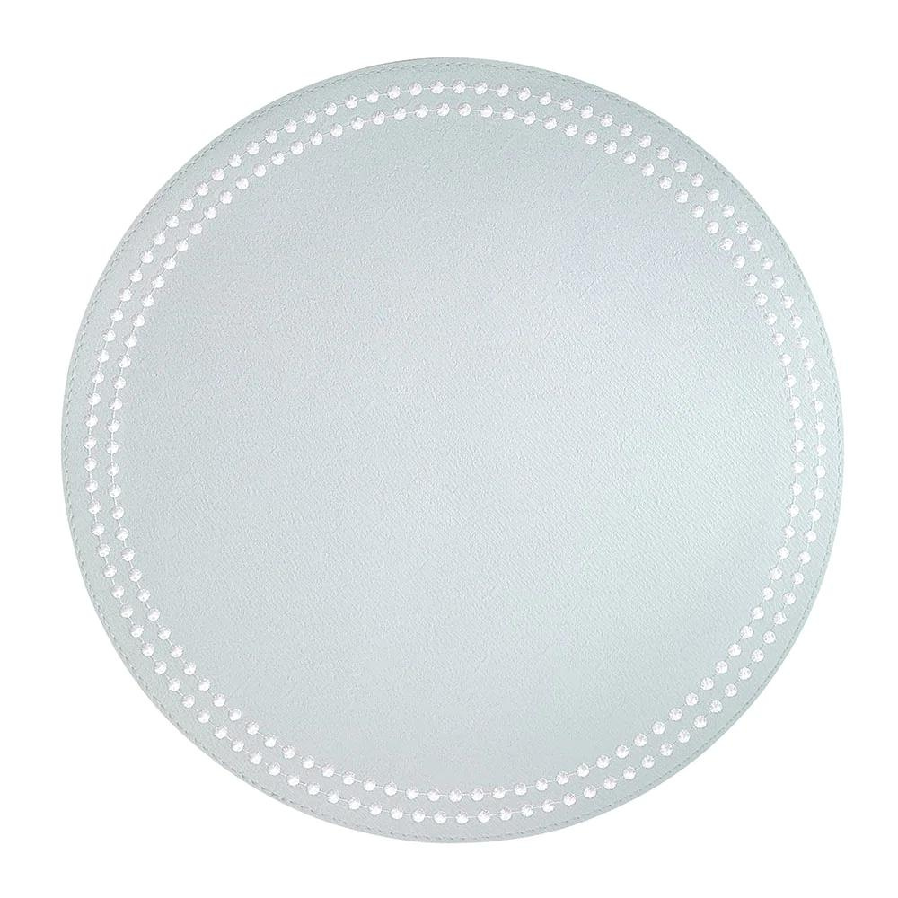 Pearl Placemat Set of 4 - Celadon/White