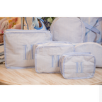 Stacking Set - Baby Blue Seersucker