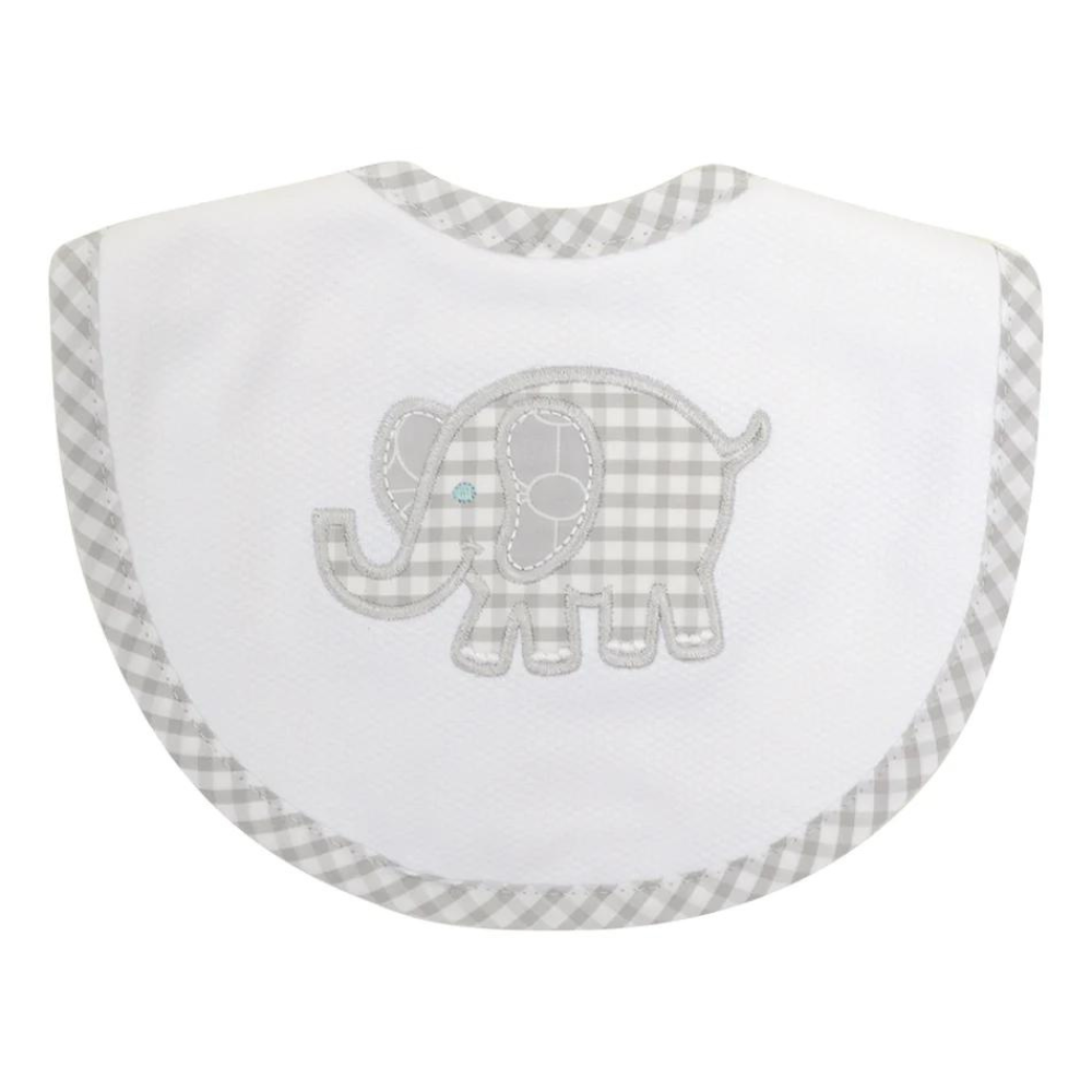 Medium Bib Gray Elephant