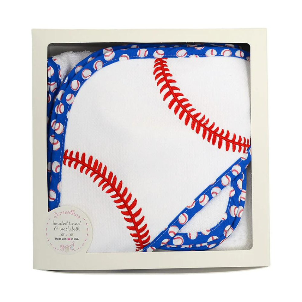 Boxed Towel Baseball