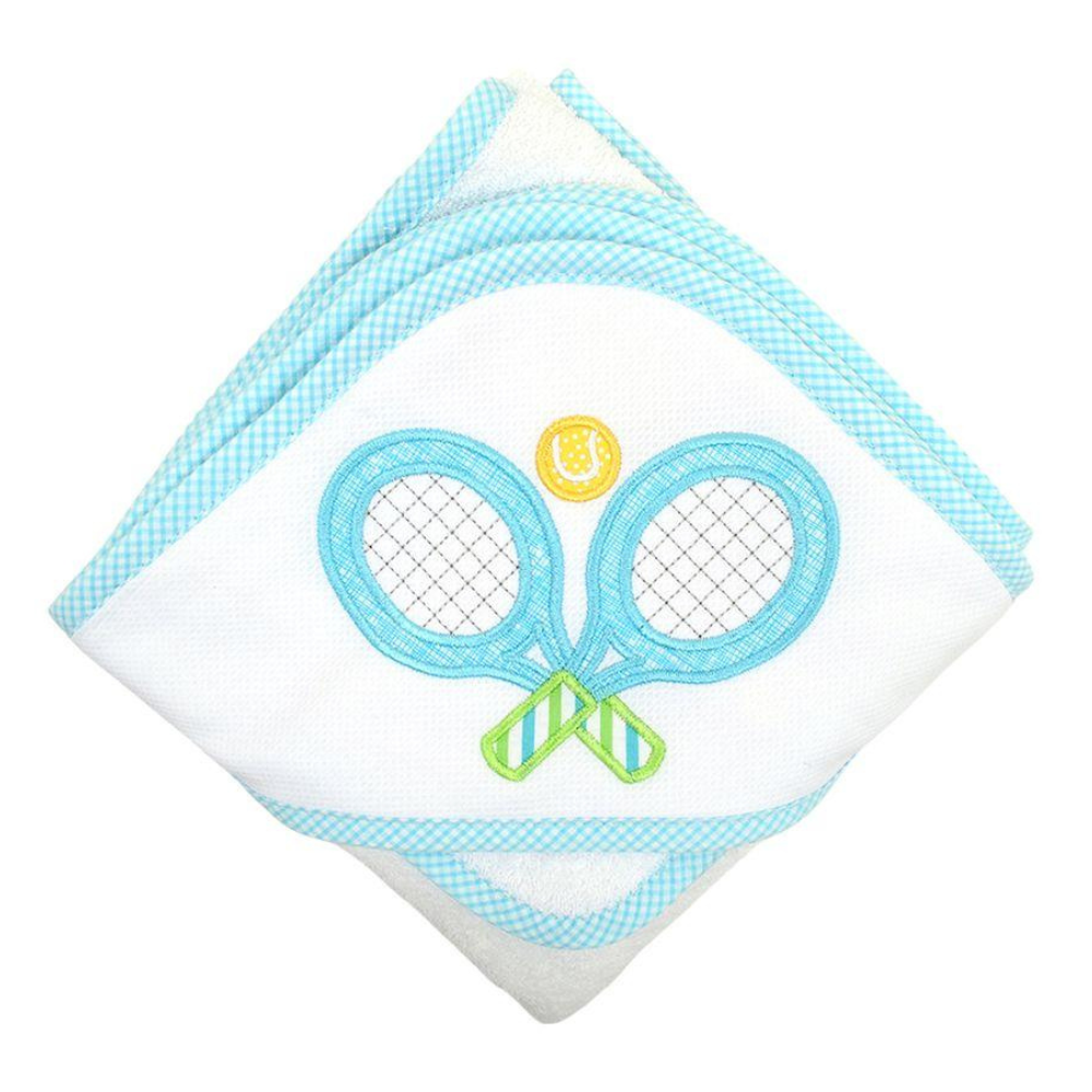 Boxed Towel Blue Tennis
