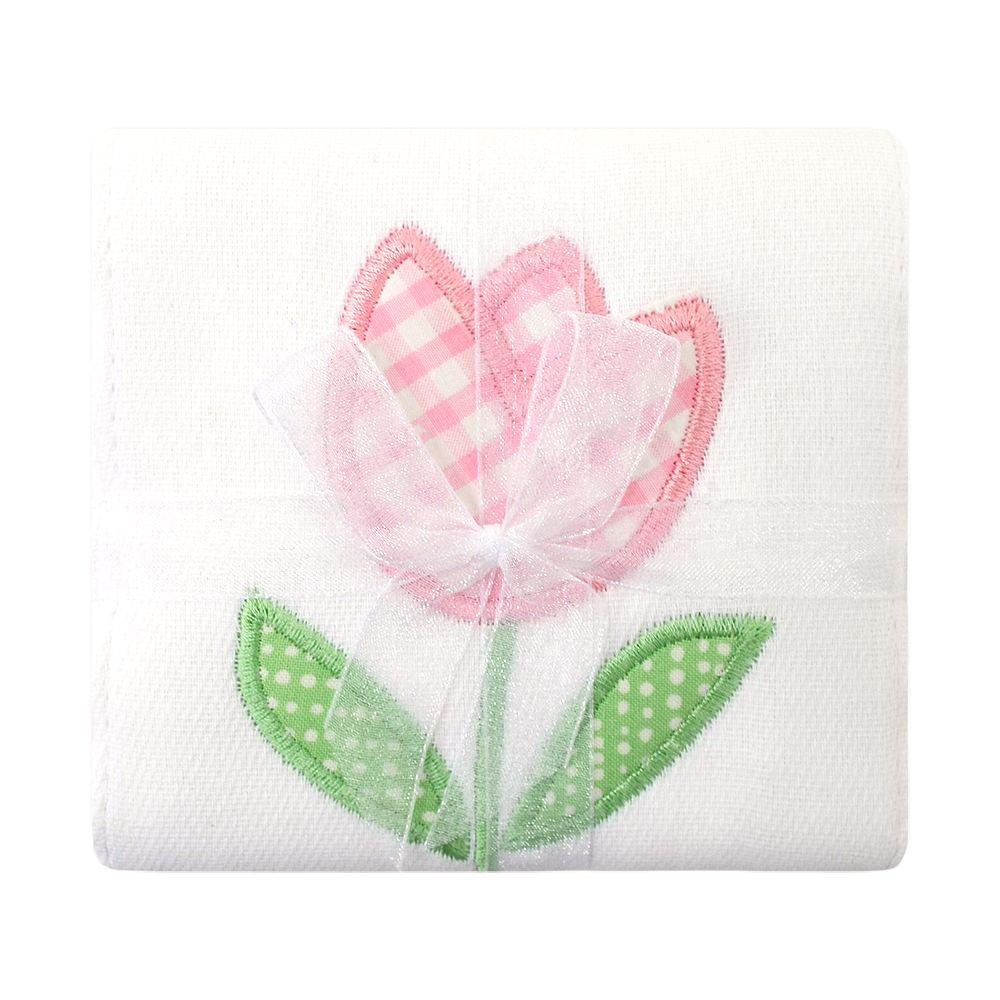 Single Burp Cloth Tulip