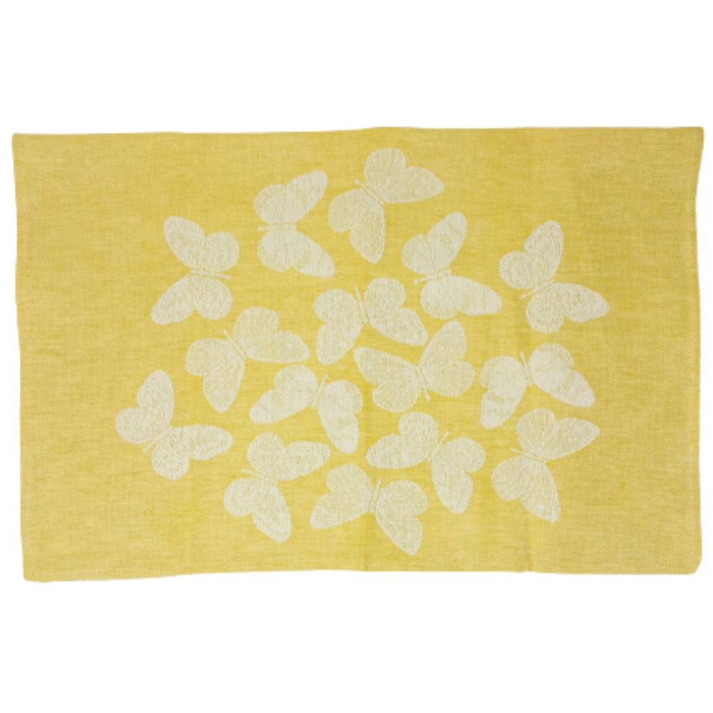 Fauna Tea Towel - Yellow