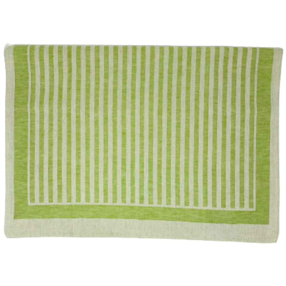 Iris Tea Towel - Avocado