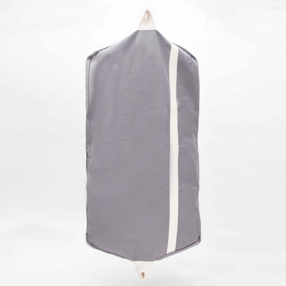 Garment Canvas Bag - Gray/Natural