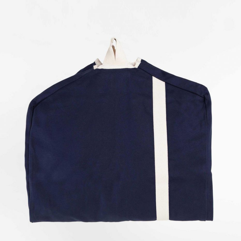 Garment Canvas Bag - Navy/Natural