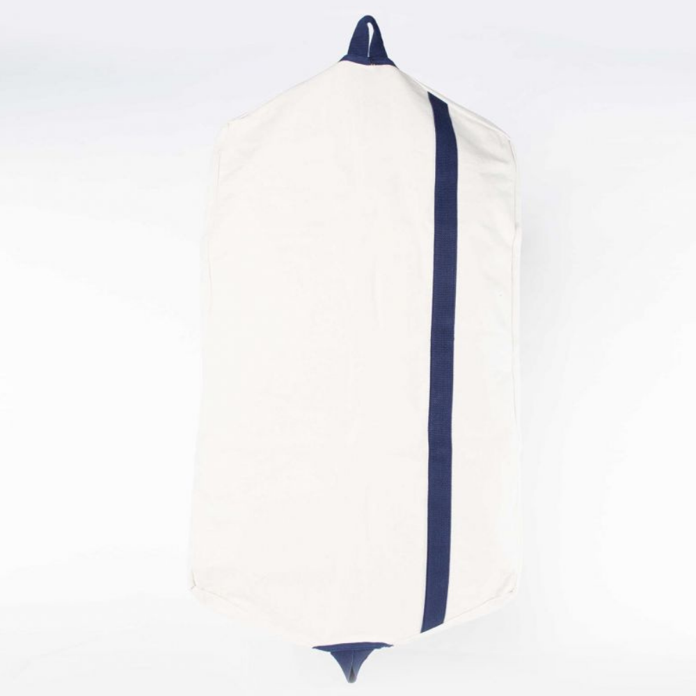 Garment Canvas Bag - Natural/Navy