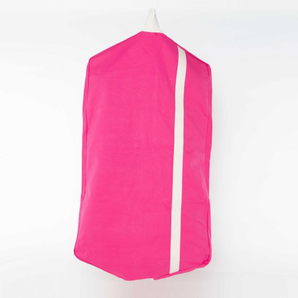 Garment Canvas Bag - Hot Pink/Natural