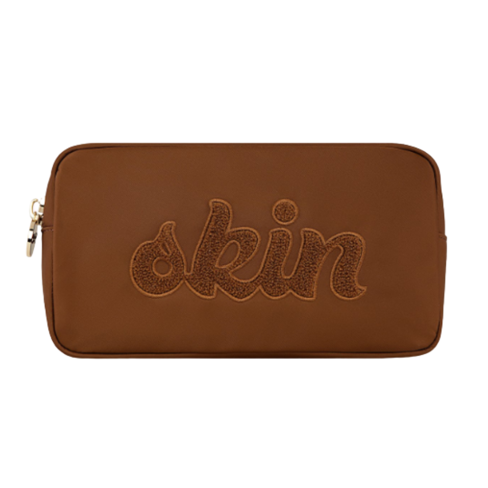 Small Pouch (Nylon) Travel - Chocolate