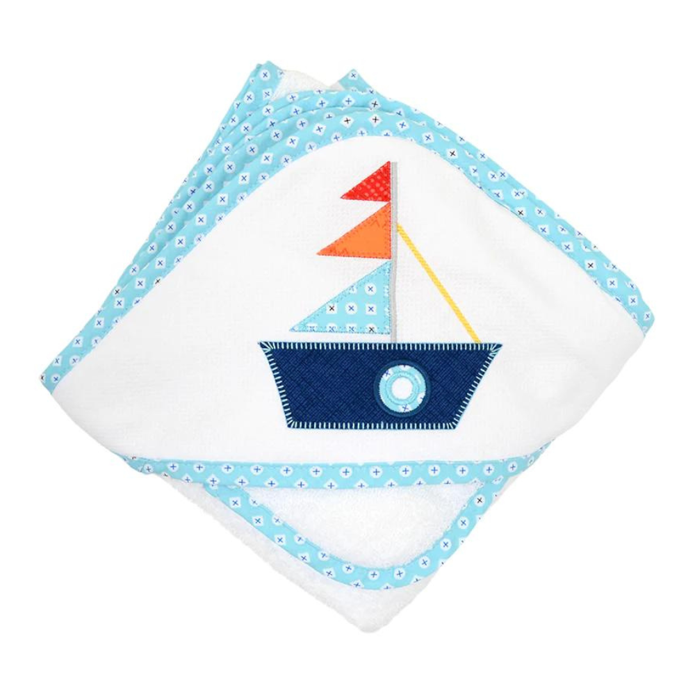 Boxed Towel Sailboat - New