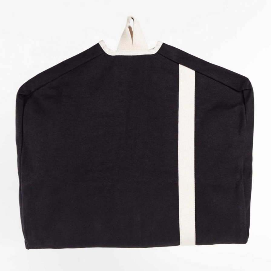 Garment Canvas Bag - Black/Natural