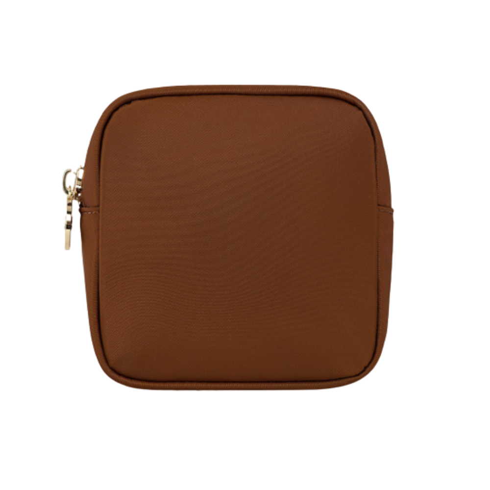 Classic Mini Pouch (Nylon) - Chocolate