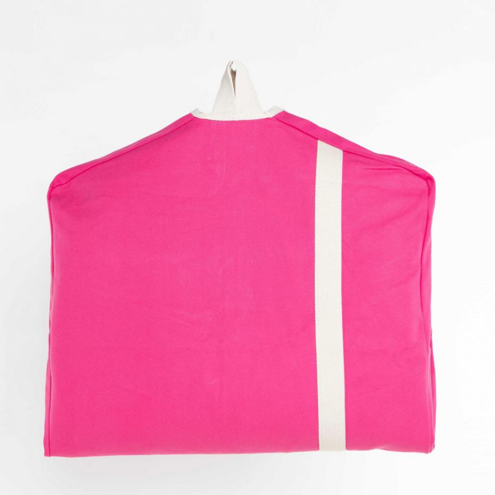 Garment Canvas Bag - Hot Pink/Natural